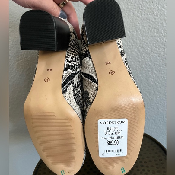 Nordstrom Haalexa-Lea Snake Skin Booties - Picture 13 of 13